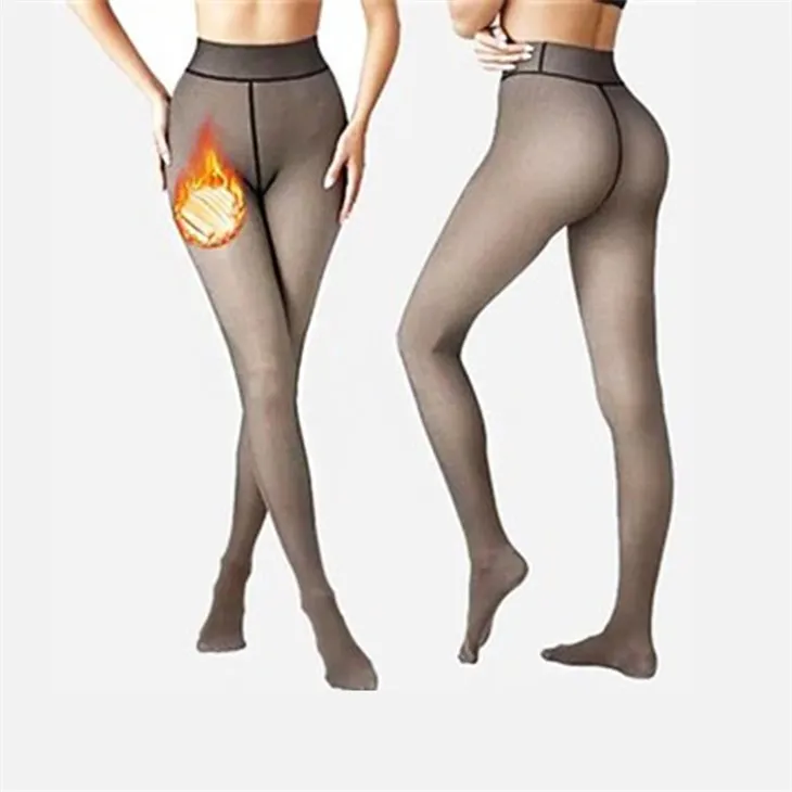 Quần tất lót lông cừu không đường may